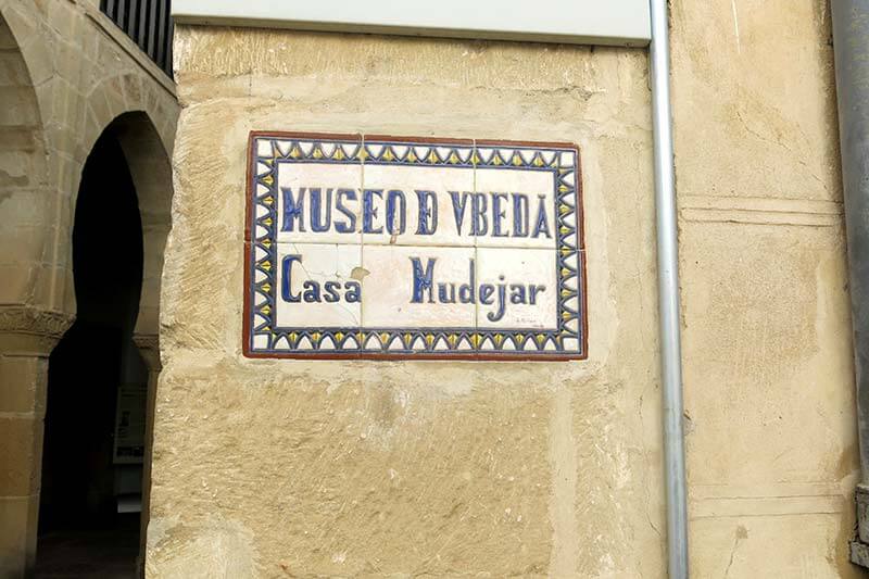 ARCHAEOLOGICAL MUSEUM OF ÚBEDA (CASA MUDÉJAR)